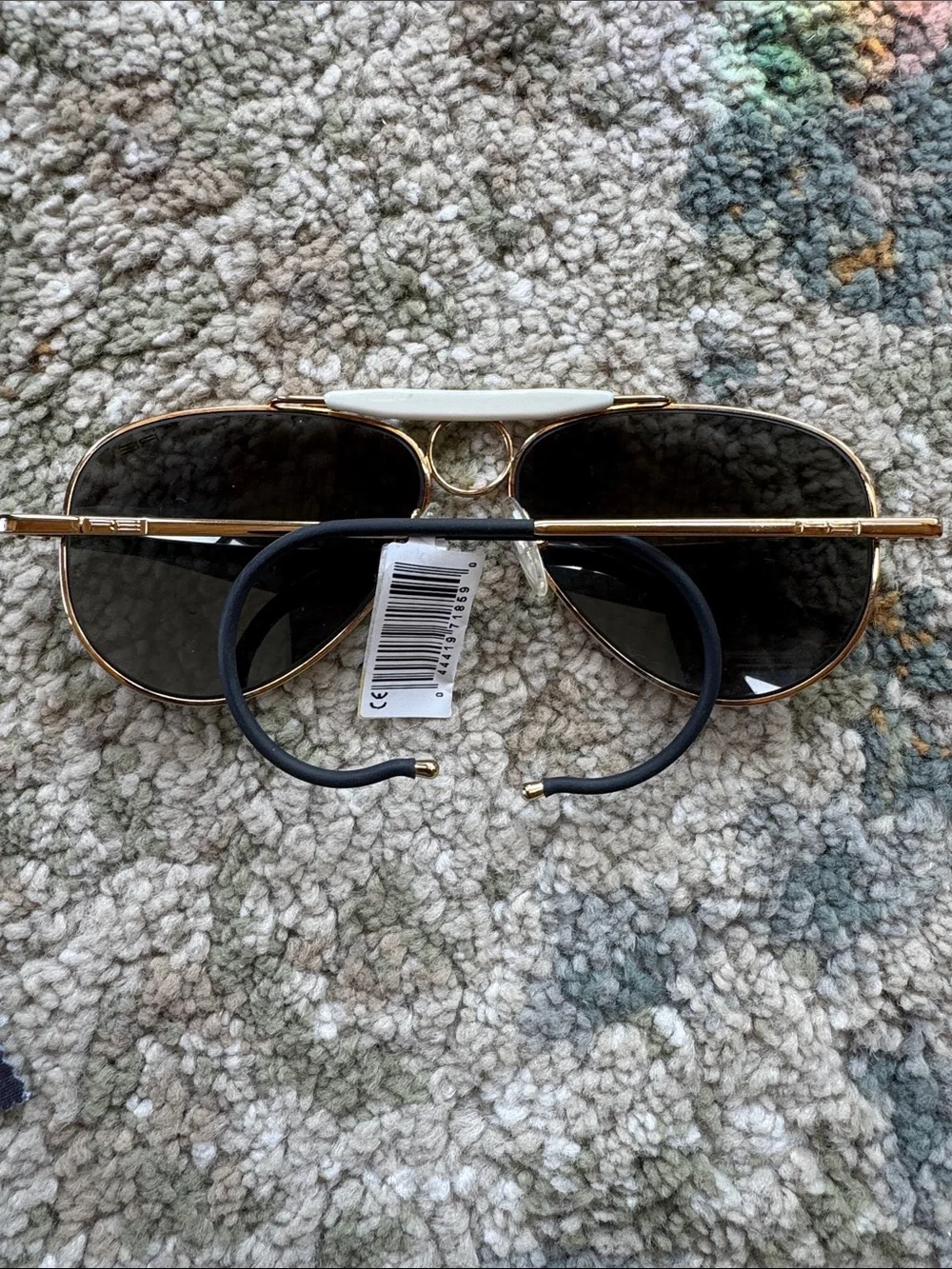 Randolph Engineering by Michael Bastian Compass 57mm Gold Cable Gray Sunglasses